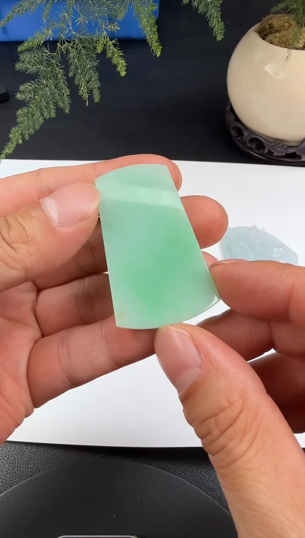 吊坠(不含链)未镶嵌翡翠148-翡翠饰品无事牌