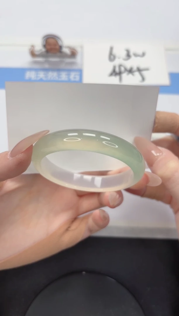 【闪购商品】石英质玉手镯未镶嵌A173-55.1