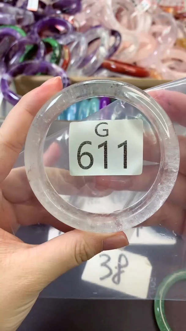 水晶手镯未镶嵌G611-63