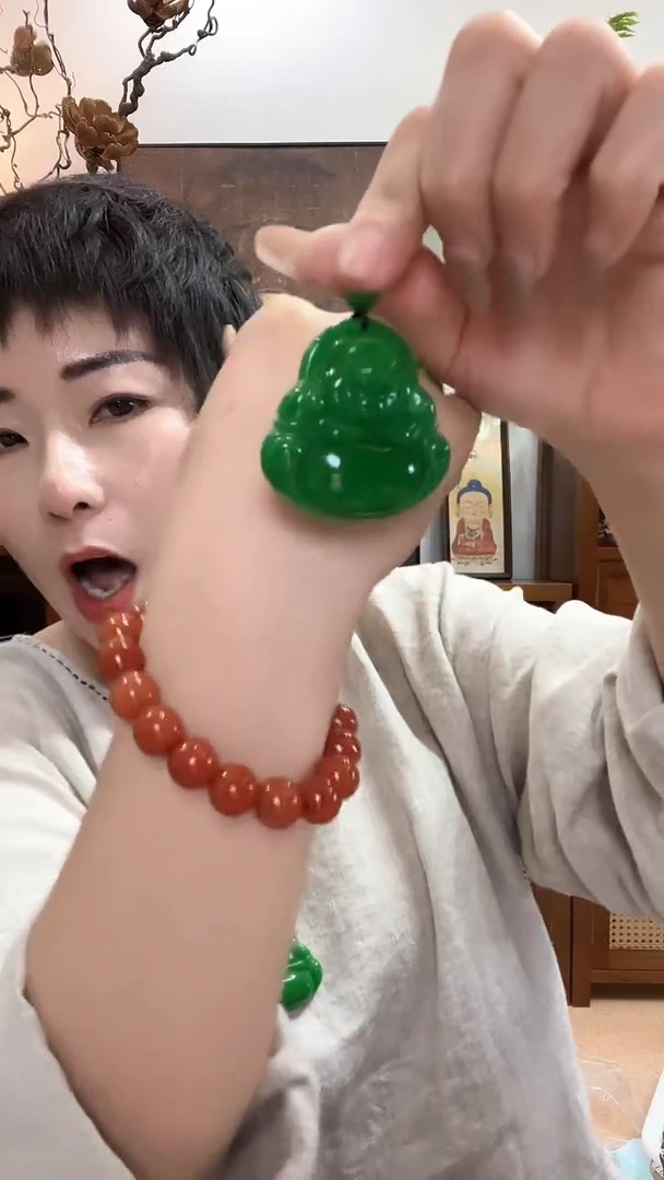 吊坠(赠链)合金翡翠225