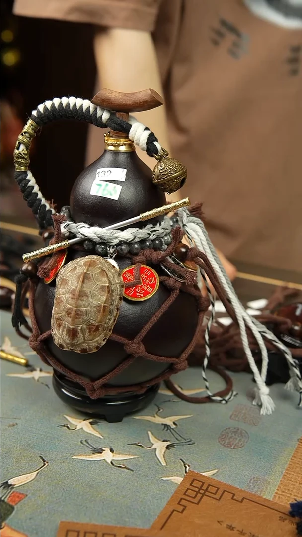 432号760ml左右非遗大漆酒葫芦
