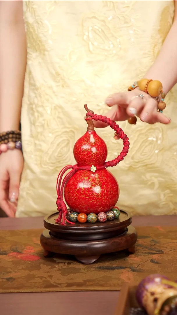 80易林高端工艺大漆酒葫芦--238