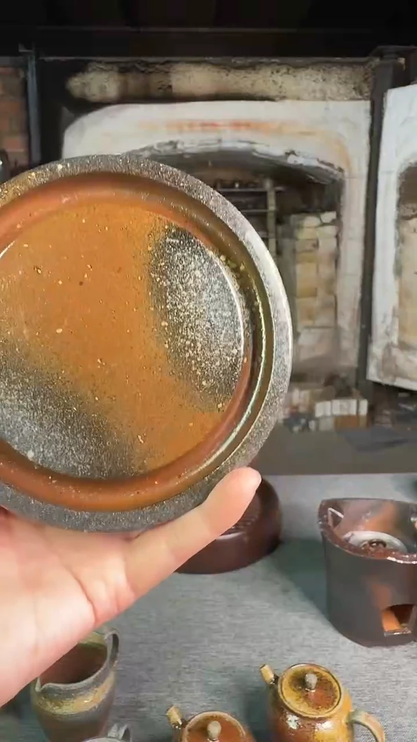 茶壶紫砂红皮龙茶盘