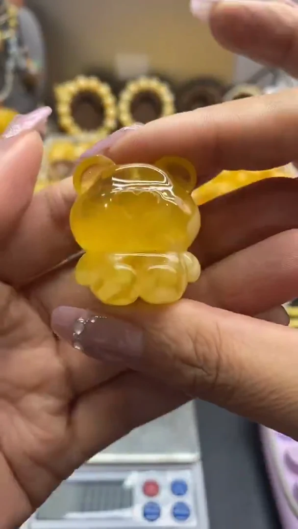 琥珀未镶嵌珠宝奇石1482