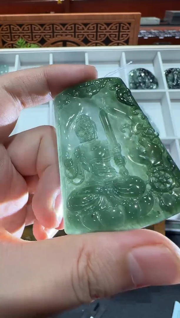 未镶嵌挂件翡翠A货翡翠多样性孤品