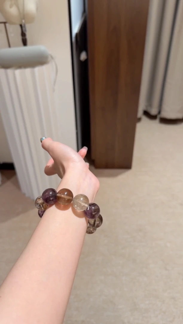 未镶嵌手串水晶）拍8单发一串 拍1单发单珠 多样性发货