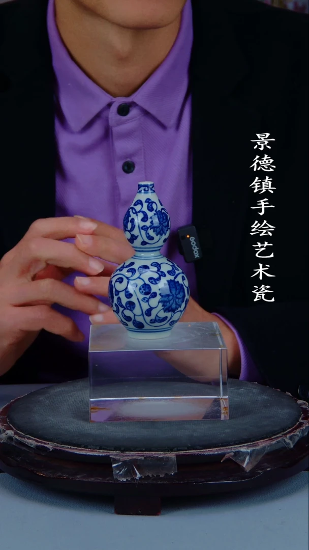 摆件陶瓷景德镇手工手绘陶瓷摆件13