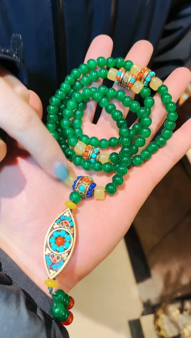 【闪购商品】翡翠颈饰未镶嵌七七精品专属链接360201