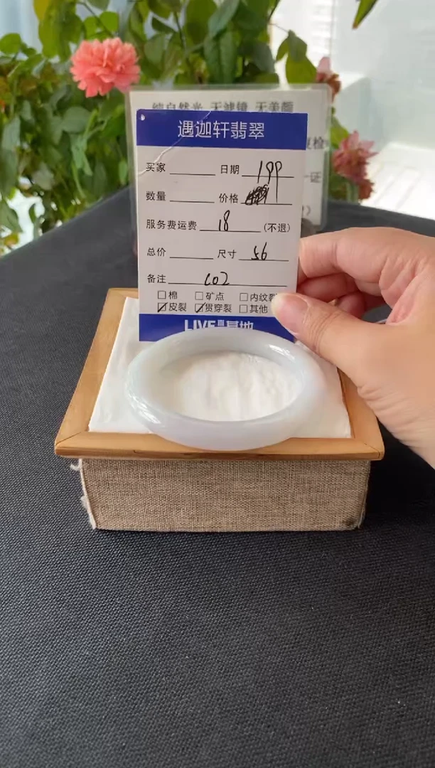 未镶嵌手镯翡翠56圈口 C02编码
