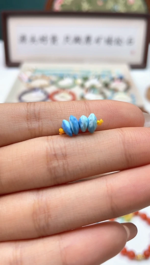 未镶嵌绿松石珠宝奇石69一组