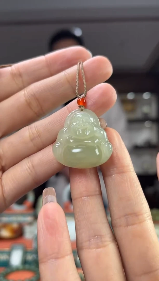 【闪购商品】和田玉颈饰未镶嵌佩佩28mm左右