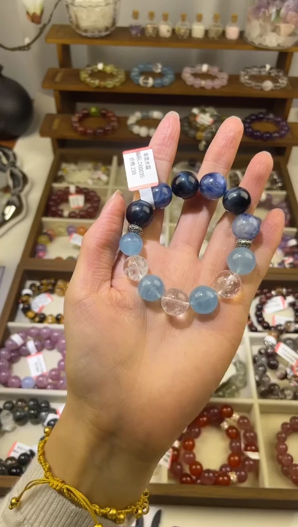 未镶嵌手串水晶拍四单发一串，拍一单发单珠