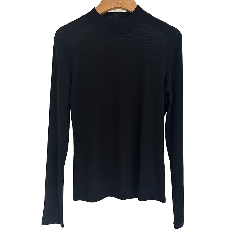 【木木琳专享】纯色针织打底衫F2-24083