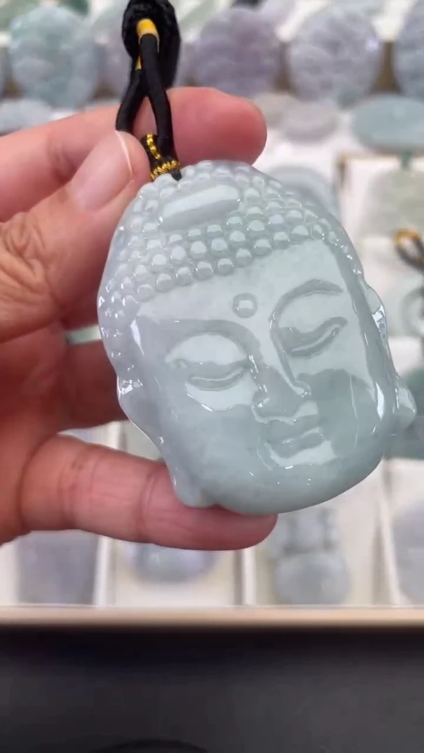 颈饰未镶嵌翡翠天然缅甸翡翠A货309
