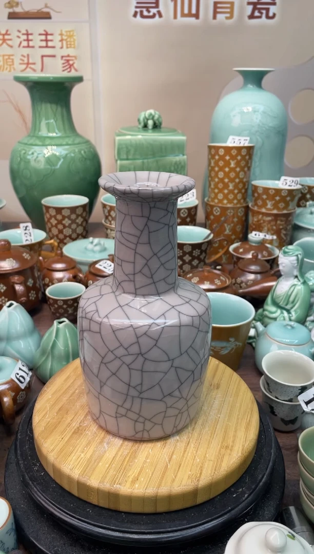瓷纯手工  慧仙青瓷 龙泉青瓷大促