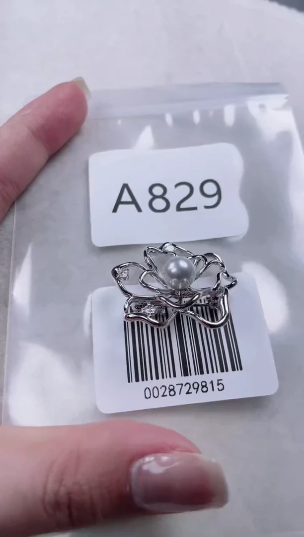 【闪购商品】海水珍珠胸针未镶嵌A829