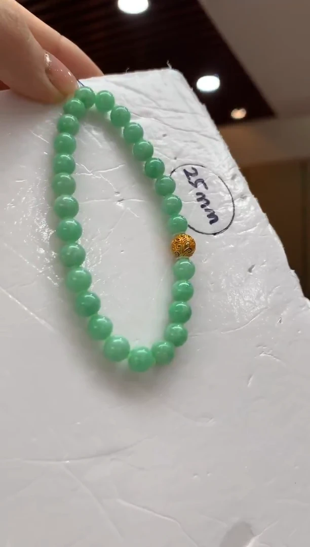 未镶嵌手串翡翠手串