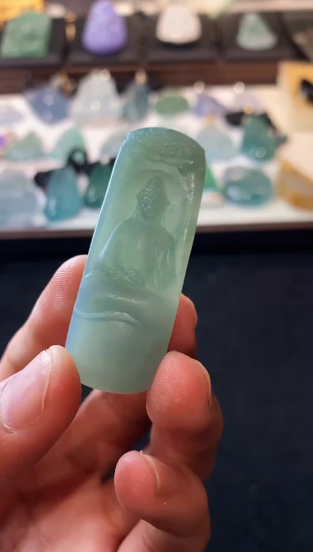 未镶嵌定制翡翠缘***～ 4073毛货不退不换