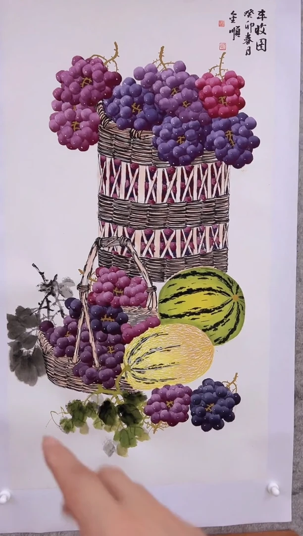 绘画韩江书画-蔡金顺