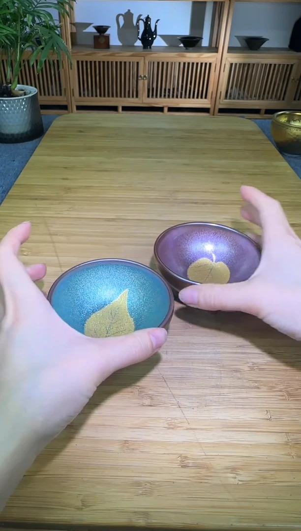 茶盏文化88888888888木叶盏对杯