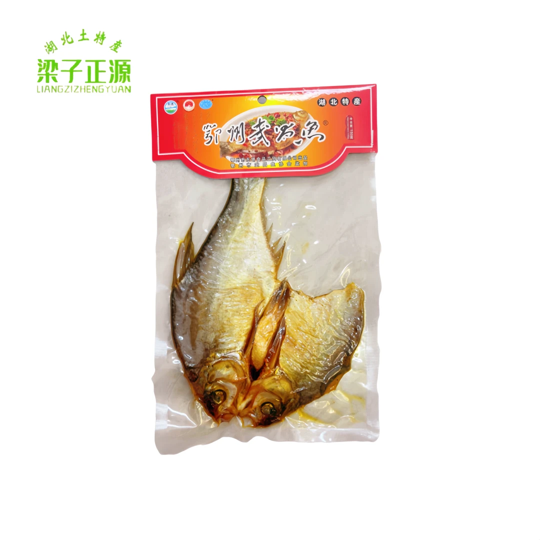 湖北特产 梁子湖武昌鱼手撕鱼干豆豉味熟食开袋即食休闲零食