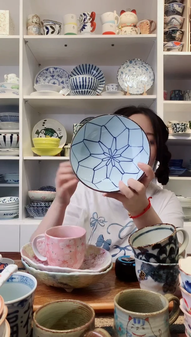 陶瓷孤品清秀小圆钵