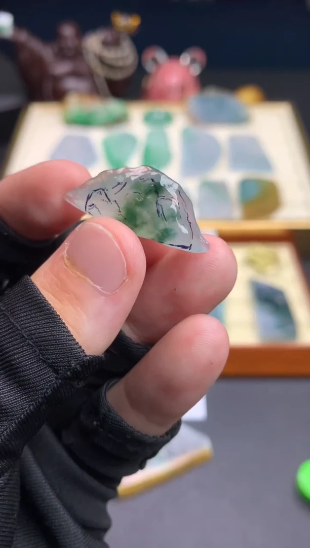 未镶嵌定制翡翠天然翡翠裸石（包工）