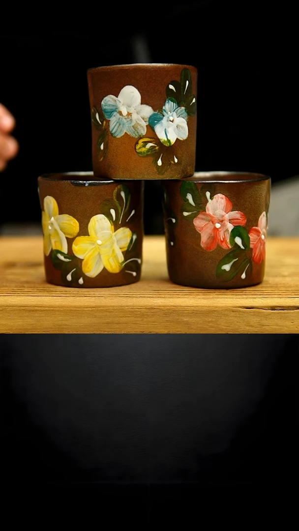 @@陶园瓷舍@@纯手工手绘@高温釉下彩