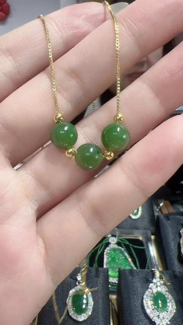 颈饰未镶嵌和田玉202591038