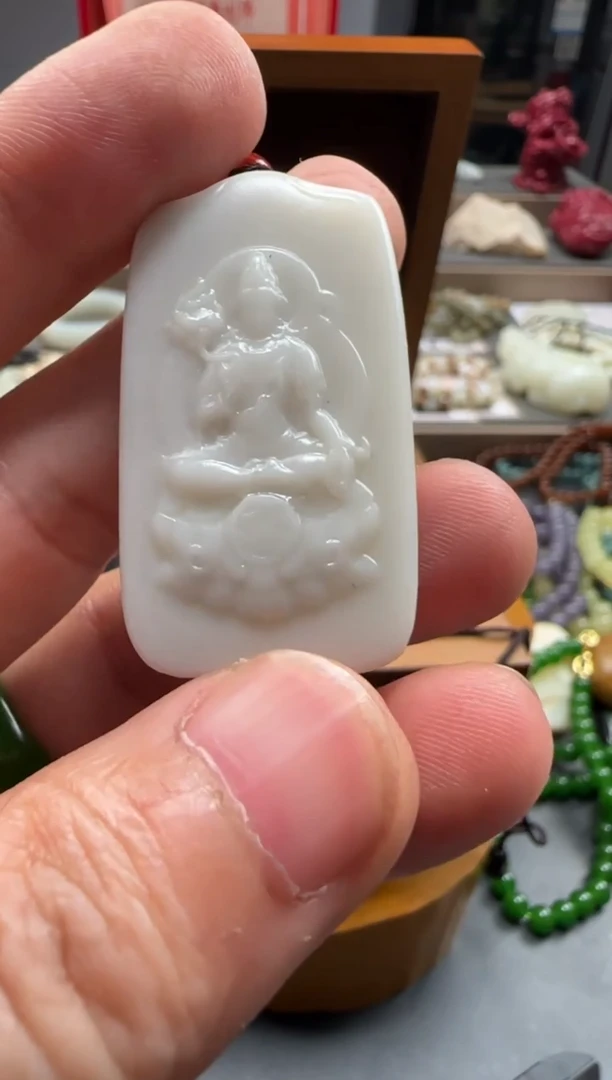 颈饰未镶嵌和田玉拍一发一多样性发货