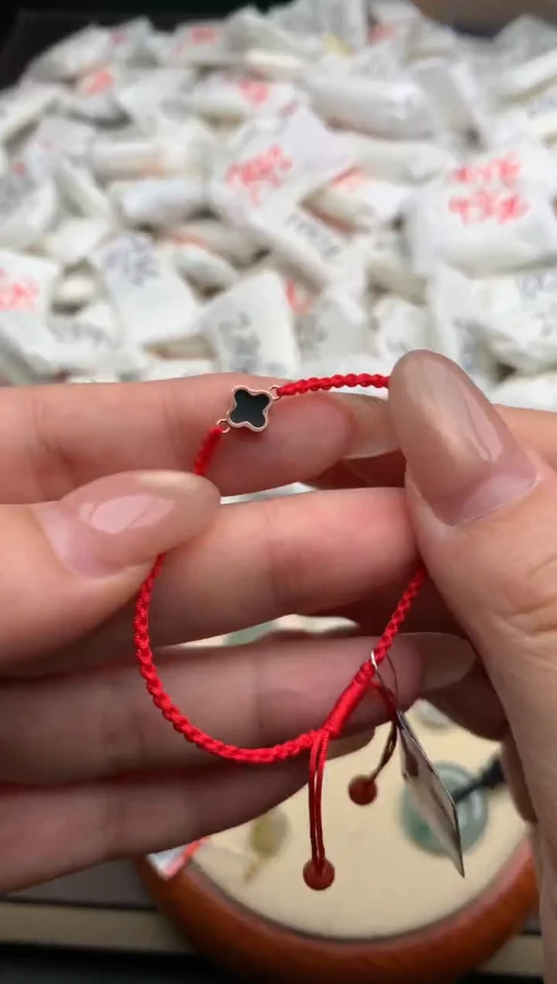 【闪购商品】翡翠手绳18K金镶嵌 一