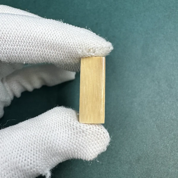 M1097天然猛犸牙一字三通 支持鉴定 假一罚四