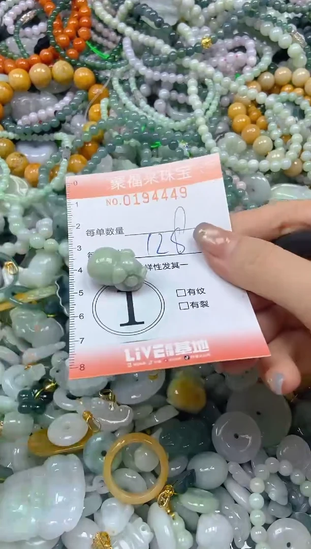 翡翠未镶嵌颈饰闪购0194449