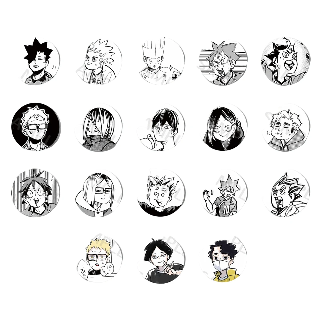 （水稻拆卡）拍一拆三  排球少年原创小饼干吧唧