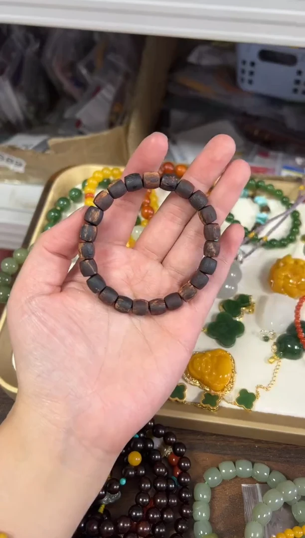 降真香手串/手链红油降真香精工直切手链[2050]