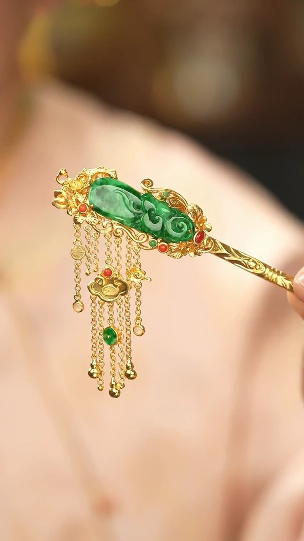 【闪购商品】翡翠挂件银S925镶嵌新款