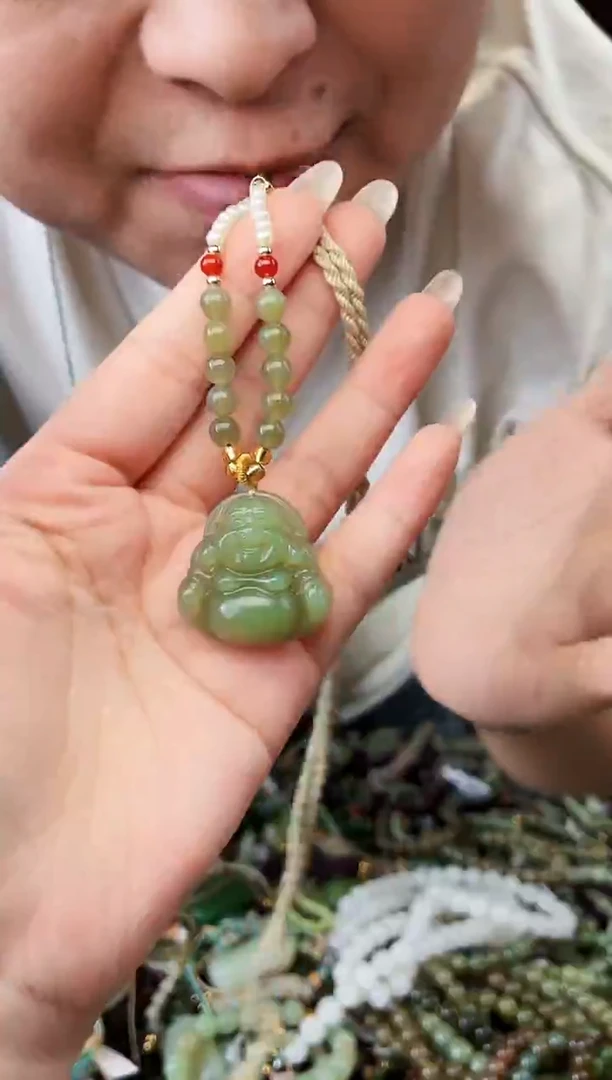 颈饰未镶嵌和田玉多样性发货拍一发一
