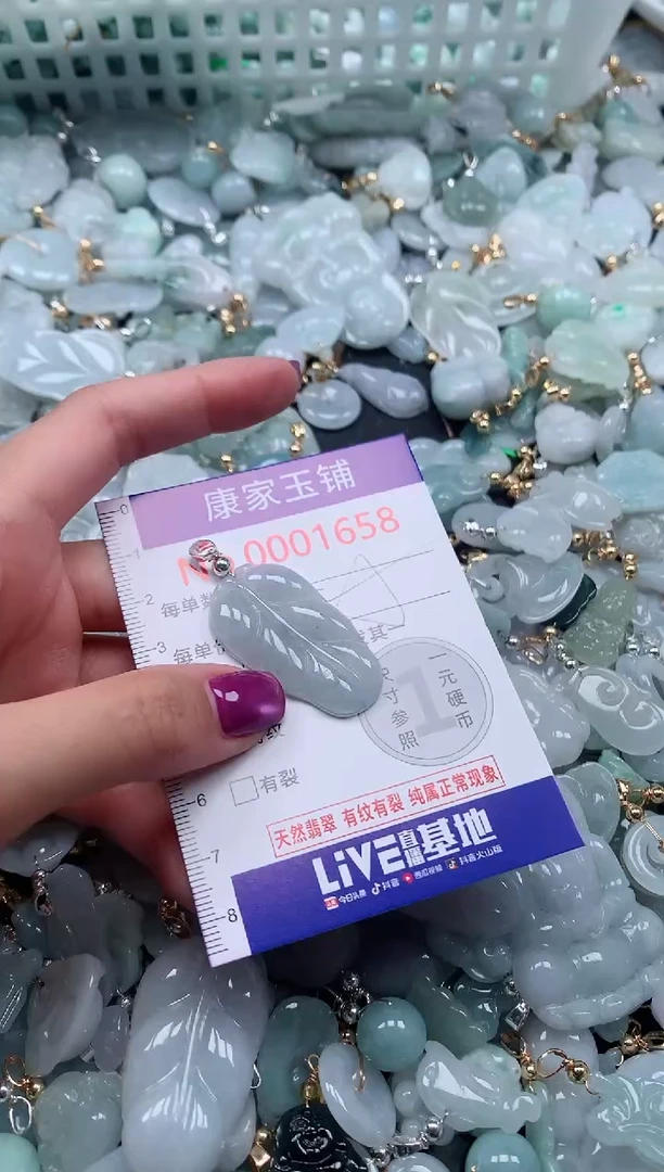 颈饰未镶嵌翡翠1658