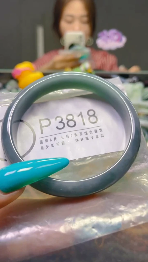 翡翠未镶嵌颈饰59-60/P/翡翠A货，一件也是批发价