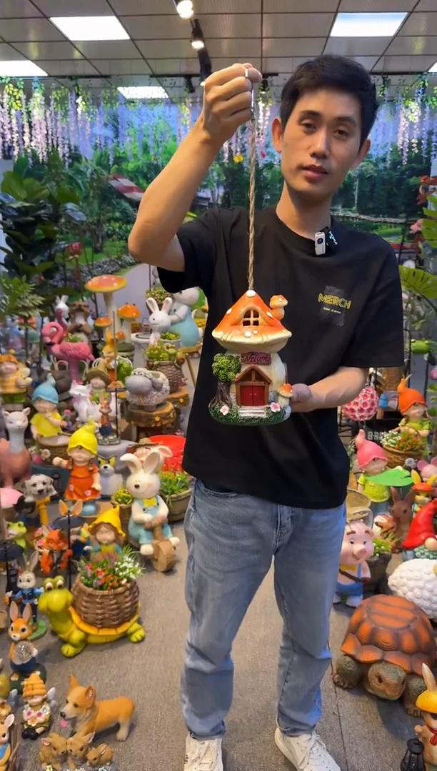 无花朵花园庭院摆件&00&