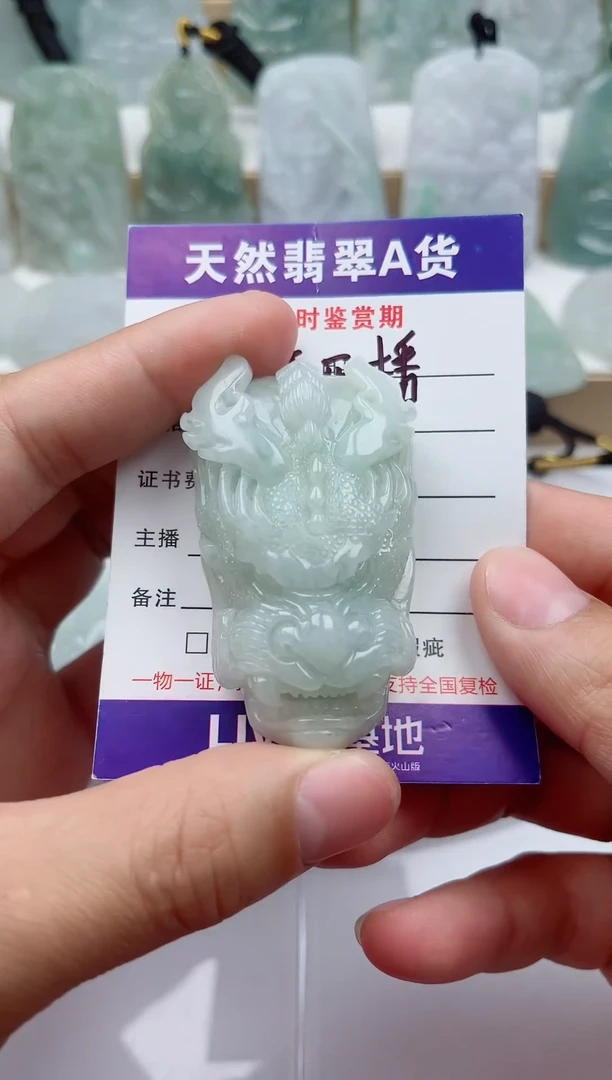 颈饰未镶嵌翡翠