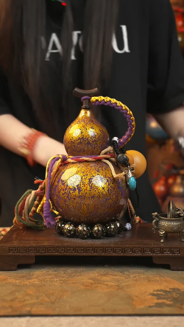 284大漆一物一拍记葫堂出品【不带手串】