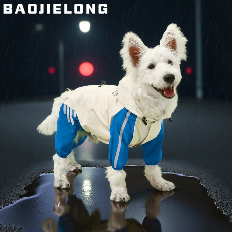 狗狗雨衣四脚防水柯基雨衣小狗雨衣狗狗雨衣四脚全包宠物防水雨衣