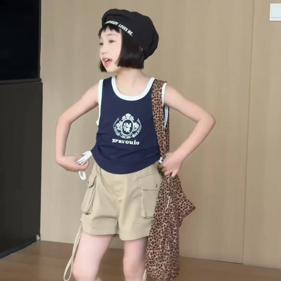 新款蓝色夏款背心  c15 3003（驰系）