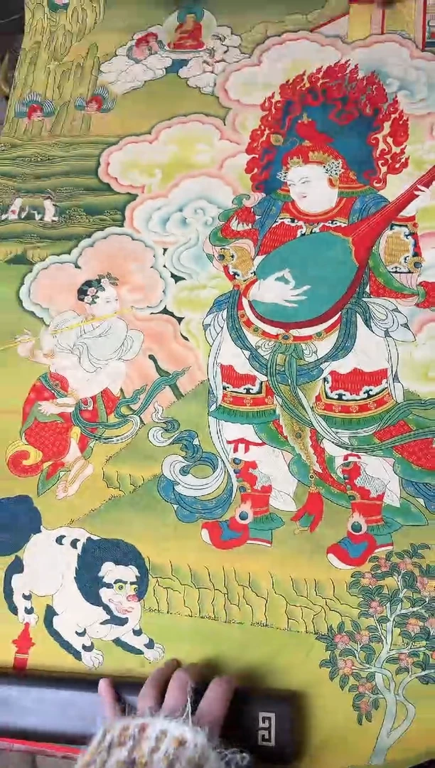 卷轴画龙妹的唐卡链接