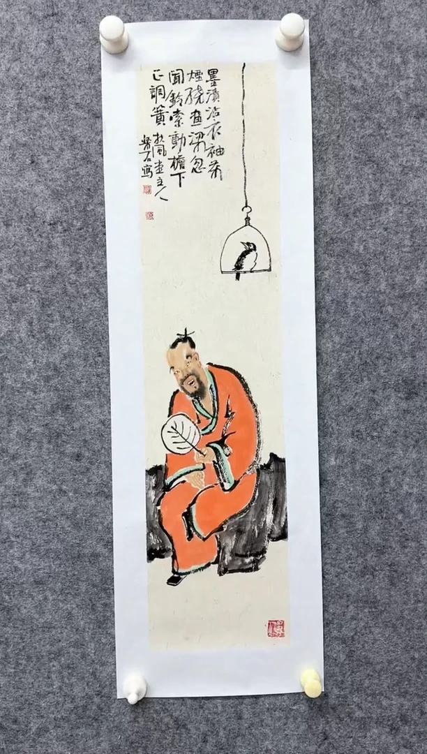 国画DH-LS老师绘画作品