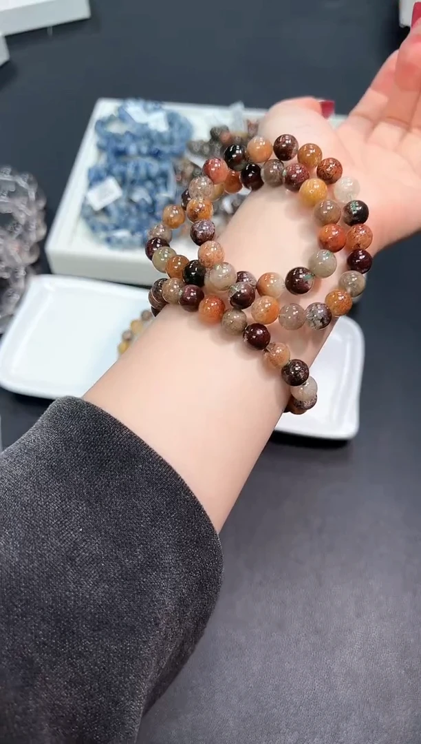 【闪购商品】水晶手串未镶嵌77e多样性发其一/1条默认微瑕