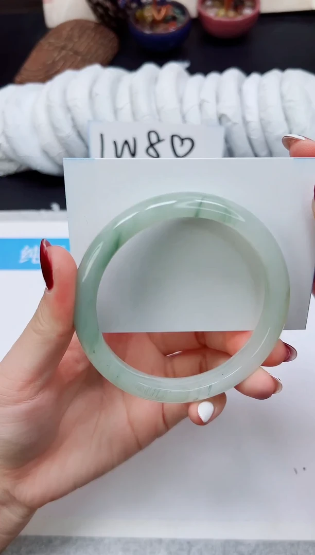 未镶嵌手镯石英质玉A202-63`64`65