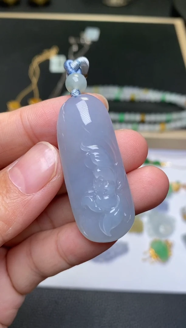 颈饰未镶嵌翡翠净货1446