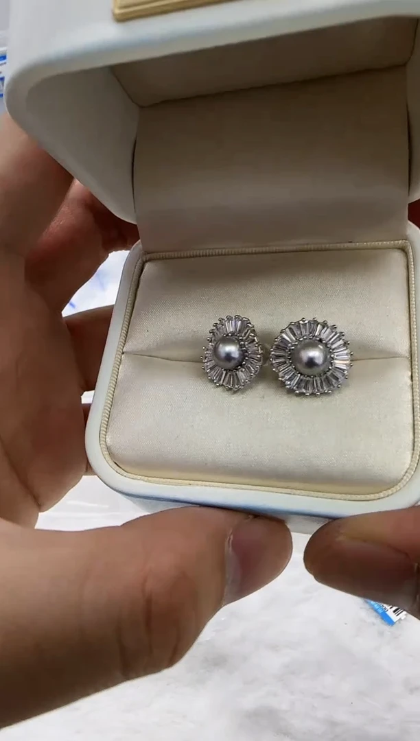 【闪购商品】海水珍珠DA银S925镶嵌c1130 珍珠5